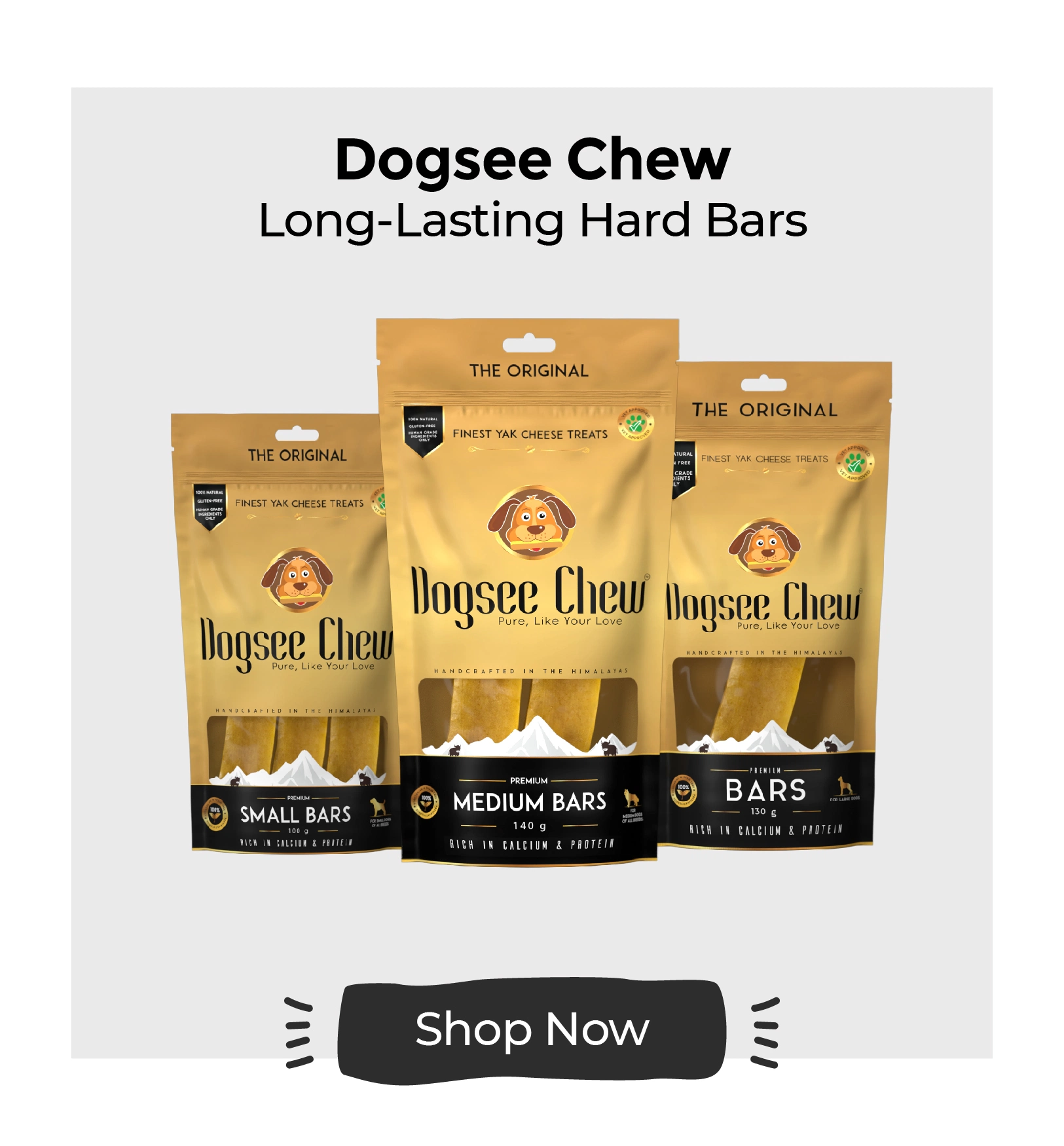 Long lasting bars